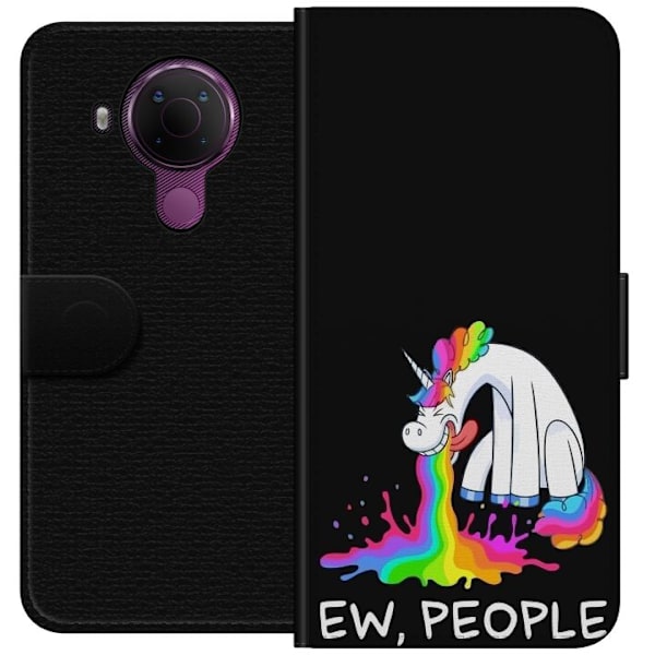 Nokia 5.4 Lommeboketui EW People Unicorn