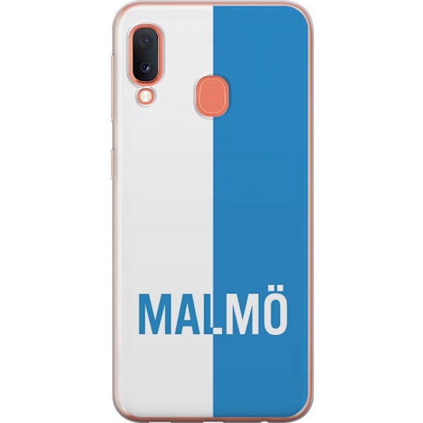 Samsung Galaxy A20e Läpinäkyvä kuori Malmö – jalkapallo