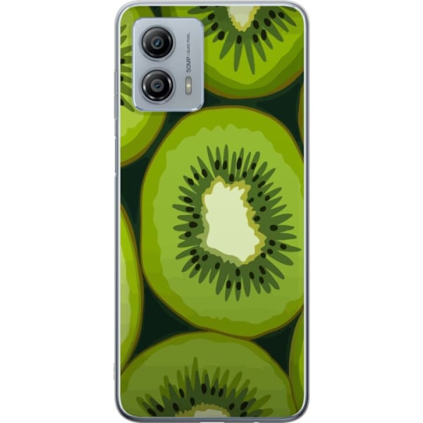 Motorola Moto G53 Gennemsigtig cover Kiwi