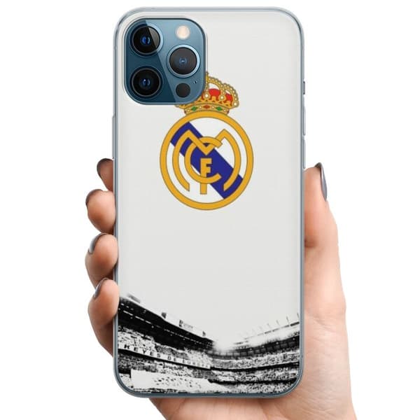 Kompatibelt Mobildeksel til Apple iPhone 12 Pro Max Real Madrid CF