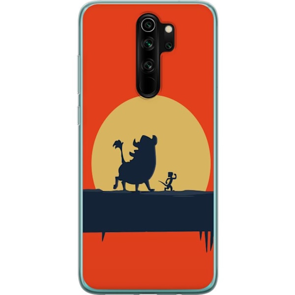 Xiaomi Redmi Note 8 Pro  Genomskinligt Skal Hakuna Matata