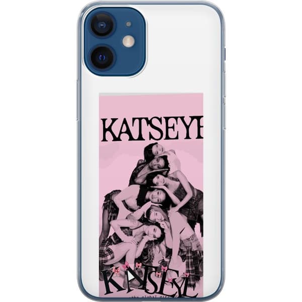 Kompatibel Mobilcover til Apple iPhone 12 mini kattøje pink