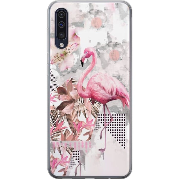 Samsung Galaxy A50 Deksel / Mobildeksel - Flamingo