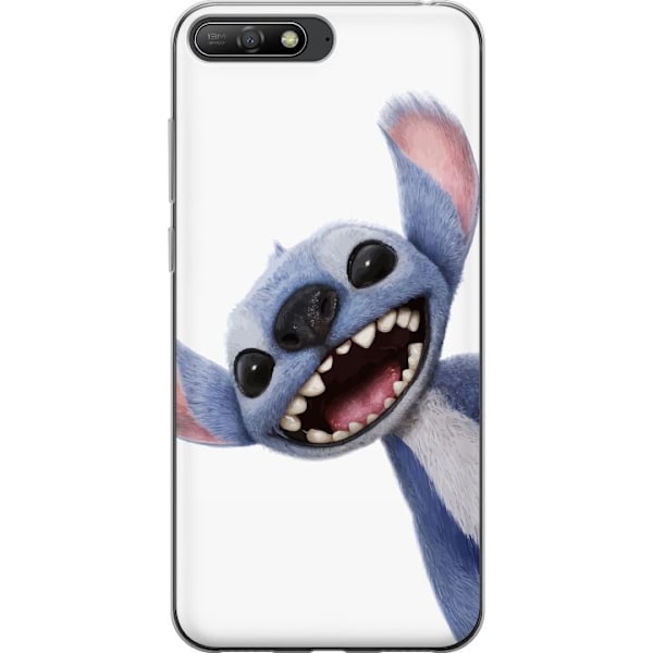 Huawei Y6 (2018) Gjennomsiktig deksel Lilo & Stitch