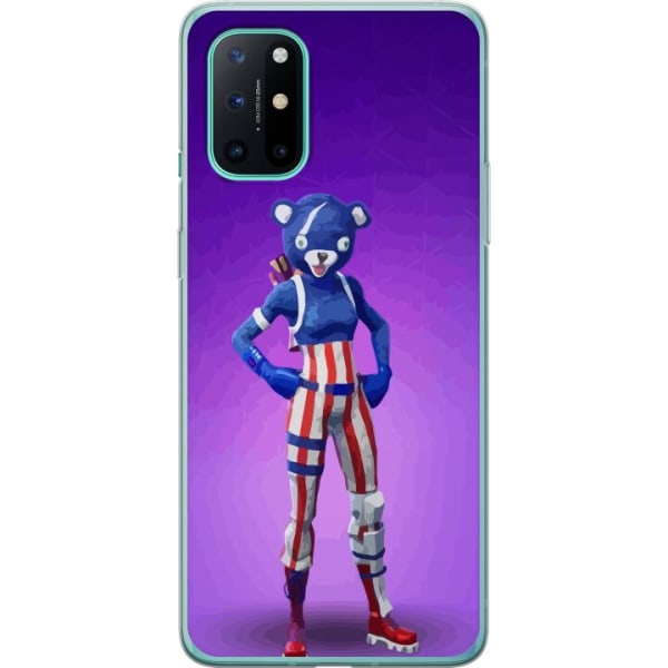 OnePlus 8T Gennemsigtig cover Fortnite - Bjørnen