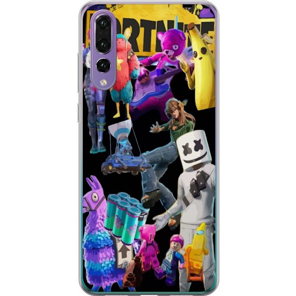 Huawei P20 Pro Läpinäkyvä kuori Fortnite