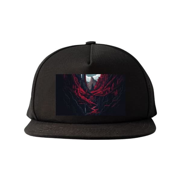 Snapback svart one size
