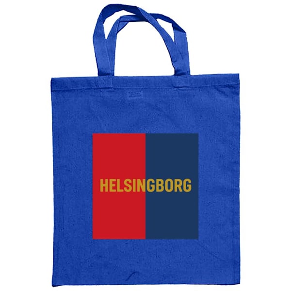 Kangaskassi | Kestävä Ostoskassi Kangasta Helsingborg - jalkapallo Sininen one size