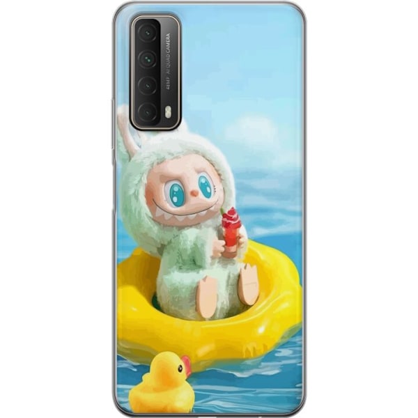 Huawei P smart 2021 Läpinäkyvä kuori Labubu Macaron-sarja