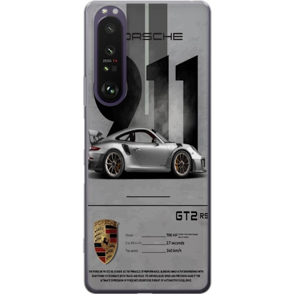 Sony Xperia 1 III Gjennomsiktig deksel Porsche 911