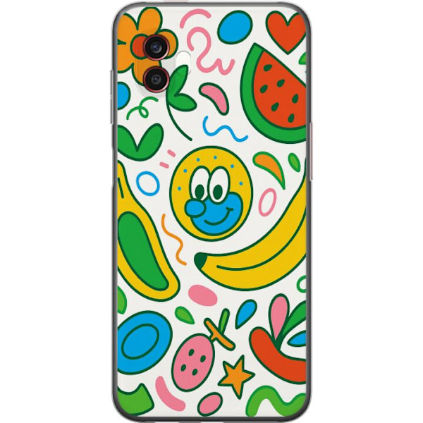 Samsung Galaxy Xcover6 Pro Gennemsigtig cover Sommerfugle Slø