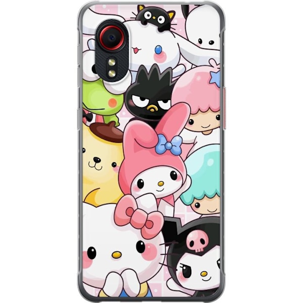 Samsung Galaxy Xcover 5 Gjennomsiktig deksel Kawaii Sanrio Cre