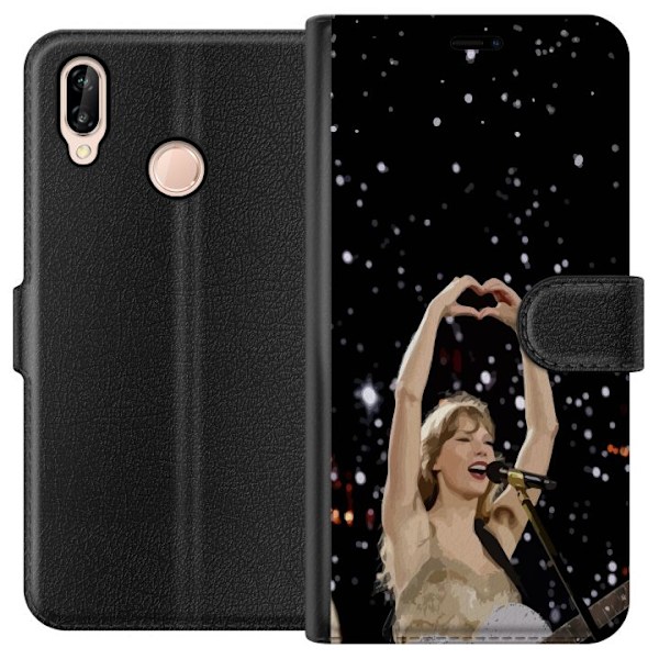 Huawei P20 lite Lommeboketui Taylor Swift