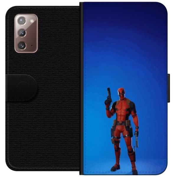 Samsung Galaxy Note20 Lompakkokotelo Fortnite - Spider-Man