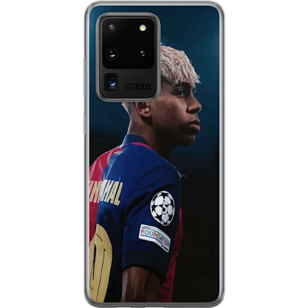 Samsung Galaxy S20 Ultra Genomskinligt Skal Lamine Yamal – B
