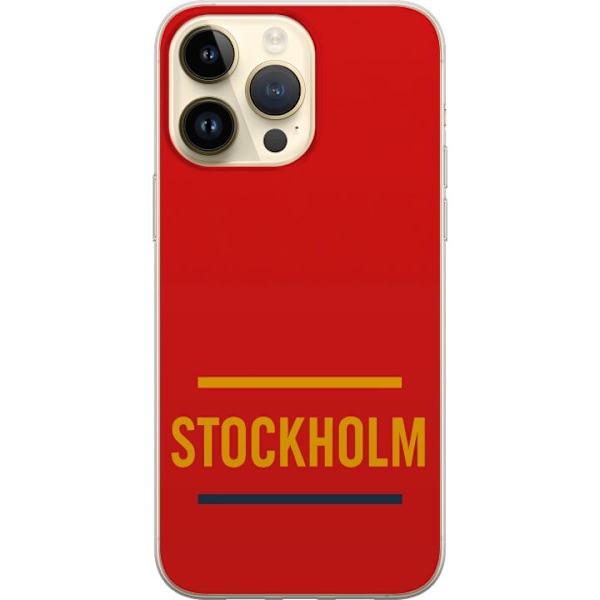 Apple iPhone 14 Pro Max Gennemsigtig cover Stockholm – Hocke