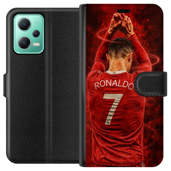 Xiaomi Redmi Note 12 Plånboksfodral Ronaldo