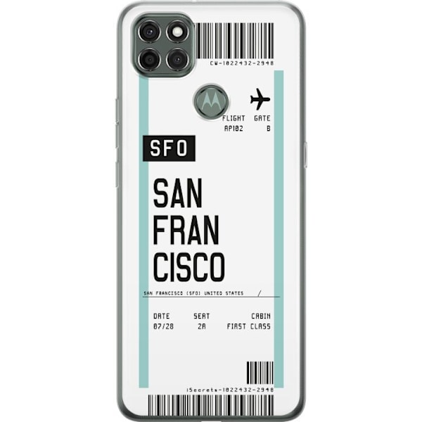 Motorola Moto G9 Power Gennemsigtig cover San Francisco