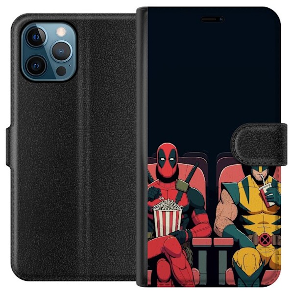 Apple iPhone 12 Pro Max Lompakkokotelo Deadpool & Wolverine