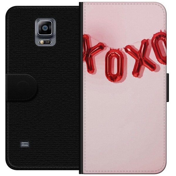 Samsung Galaxy Note 4 Lommeboketui Valentinsdagen XOXO