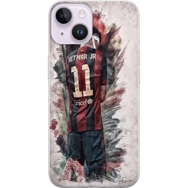 Apple iPhone 14 Plus Läpinäkyvä kuori Neymar