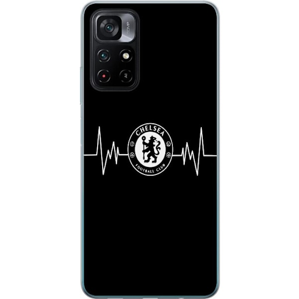 Xiaomi Poco M4 Pro 5G Gjennomsiktig deksel Chelsea F.C.