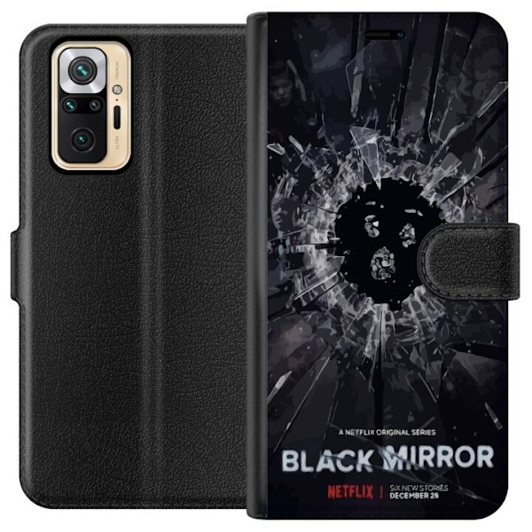 Xiaomi Redmi Note 10 Pro Tegnebogsetui Black Mirror Sci-Fi Net