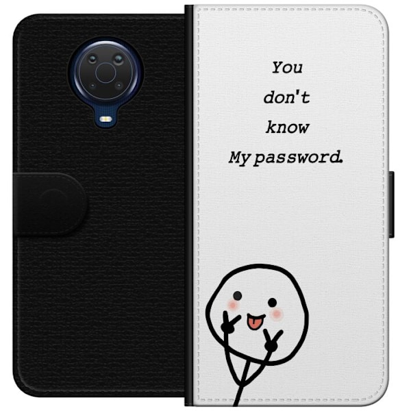 Nokia G20 Plånboksfodral You Don’t Know My Password – edg
