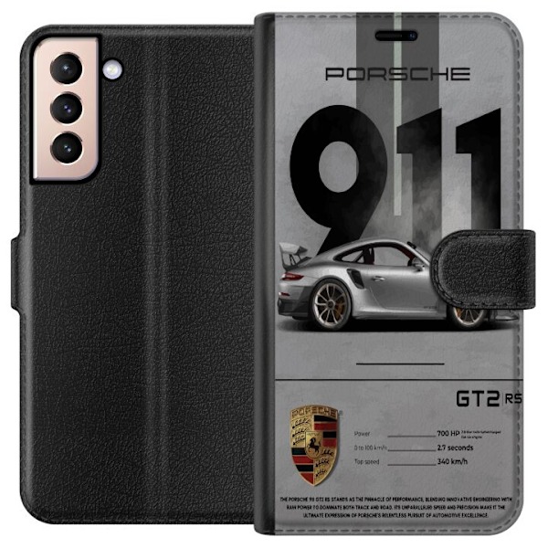 Samsung Galaxy S21 Tegnebogsetui Porsche 911