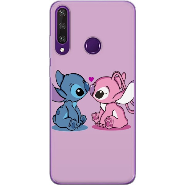 Huawei Y6p Genomskinligt Skal lilo & stitch 2025