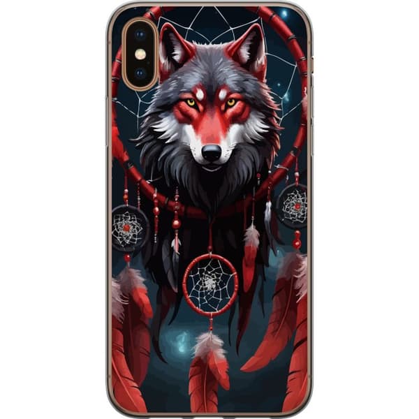 Kompatibelt Mobilskal till Apple iPhone XS Varg