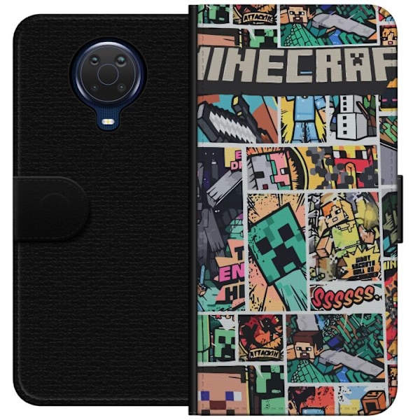 Nokia G20 Lompakkokotelo Minecraft Taide