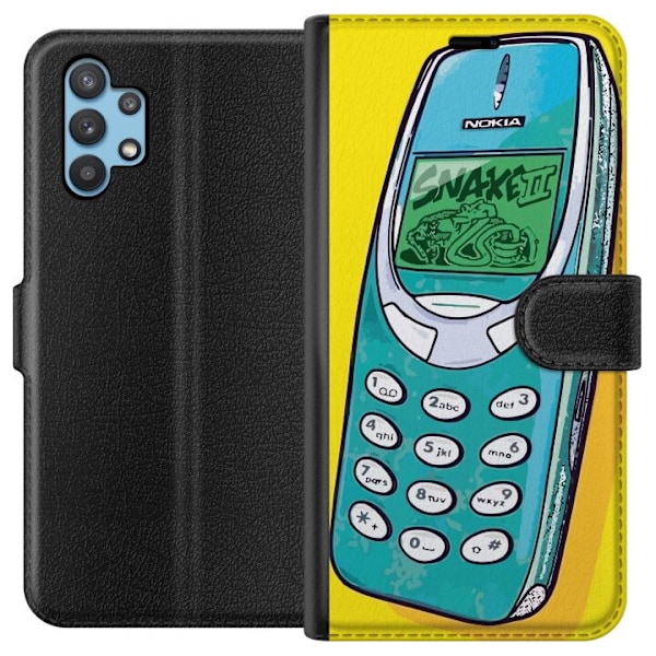 Samsung Galaxy A32 5G Plånboksfodral Nokia 3310, Snake 2