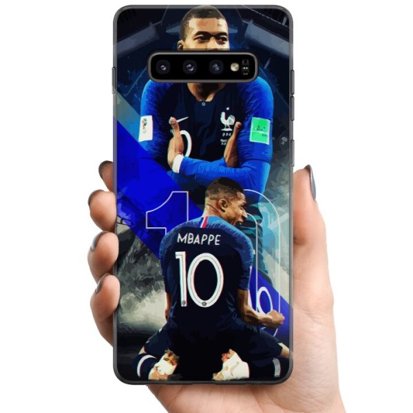 Samsung Galaxy S10+ TPU Mobildeksel Kylian Mbappé