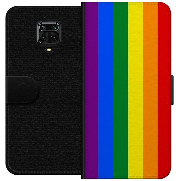 Xiaomi Redmi Note 9S Tegnebogsetui Pride Flagga