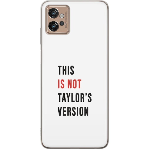 Motorola Moto G32 Gennemsigtig cover Taylor