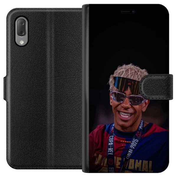 Sony Xperia L3 Plånboksfodral Lamine Yamal mobilskal i stilren sportdesign