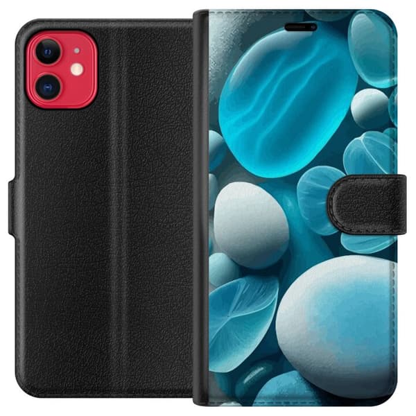 Kompatibel Tegnebogsetui til Apple iPhone 11 Glasperler