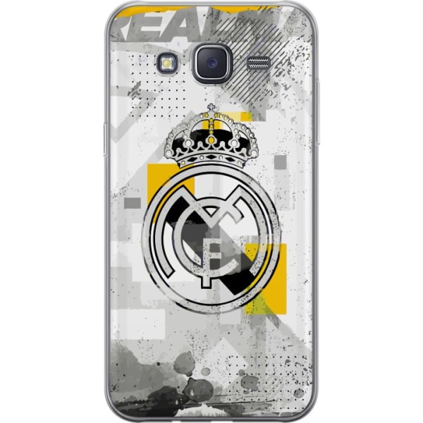 Samsung Galaxy J5 Gennemsigtig cover Real Madrid