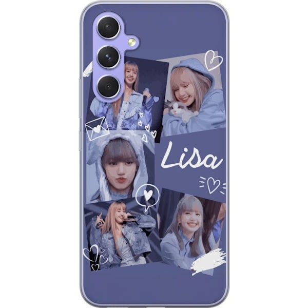 Samsung Galaxy A54 Genomskinligt Skal Lisa Blackpink – Aesth