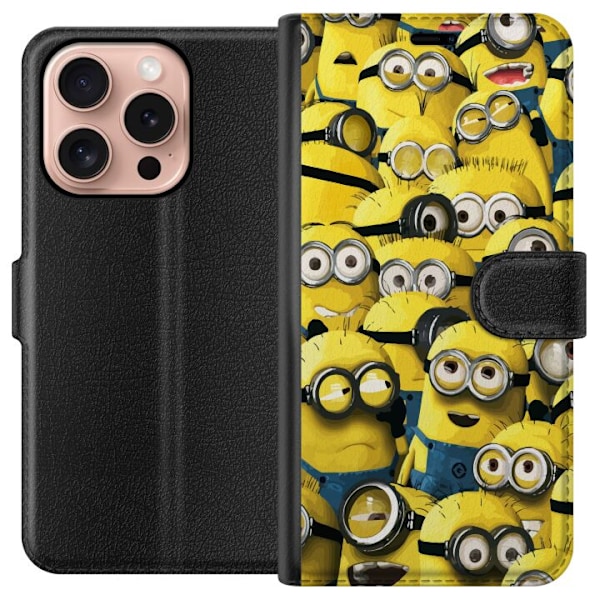 Apple iPhone 16 Pro Tegnebogsetui Minions