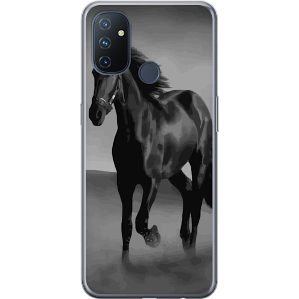 OnePlus Nord N100 Genomskinligt Skal Dark Horse