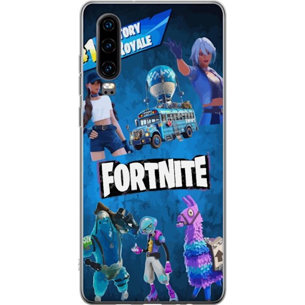 Huawei P30 Läpinäkyvä kuori Fortnite