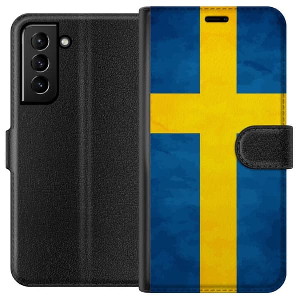 Kompatibel Tegnebogsetui til Samsung Galaxy S21+ 5G Sverige