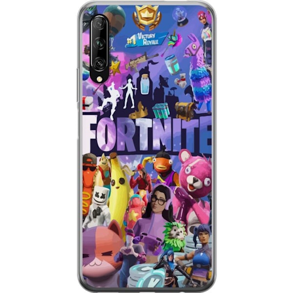 Huawei P smart Pro 2019 Läpinäkyvä kuori Fortnite Skins Emo
