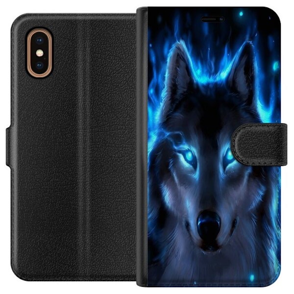 Apple iPhone XS Max Tegnebogsetui Ulve