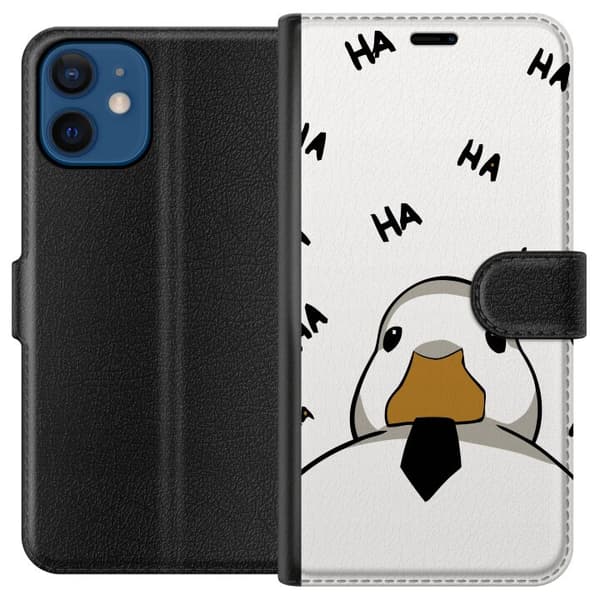 Kompatibelt Plånboksfodral till Apple iPhone 12 mini Haha Anka