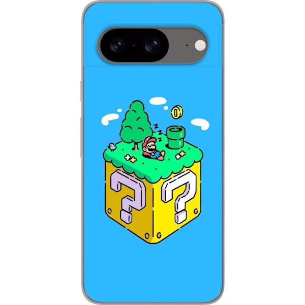 Google Pixel 8 Gennemsigtig cover Mario