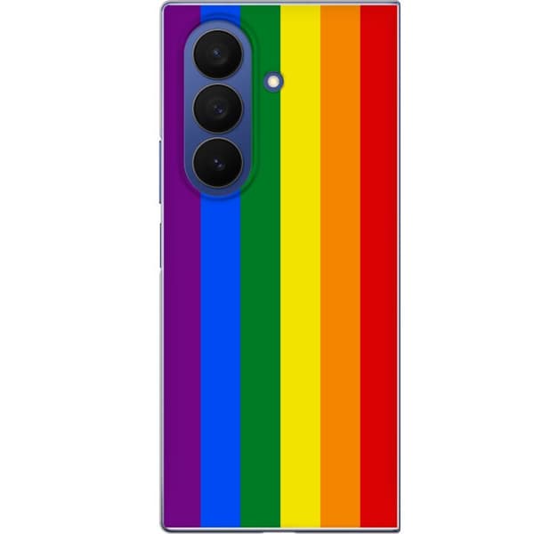 Kompatibelt Mobildeksel til Samsung Galaxy Z Fold7 Pride Flagga