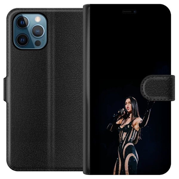 Apple iPhone 12 Pro Lompakkokotelo Dua Lipa – Pop Star Aesth